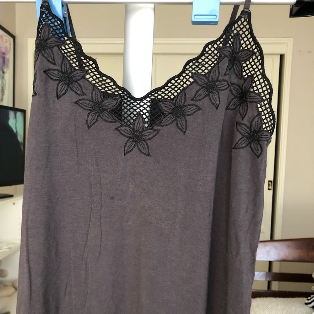 Cami with flower detail
